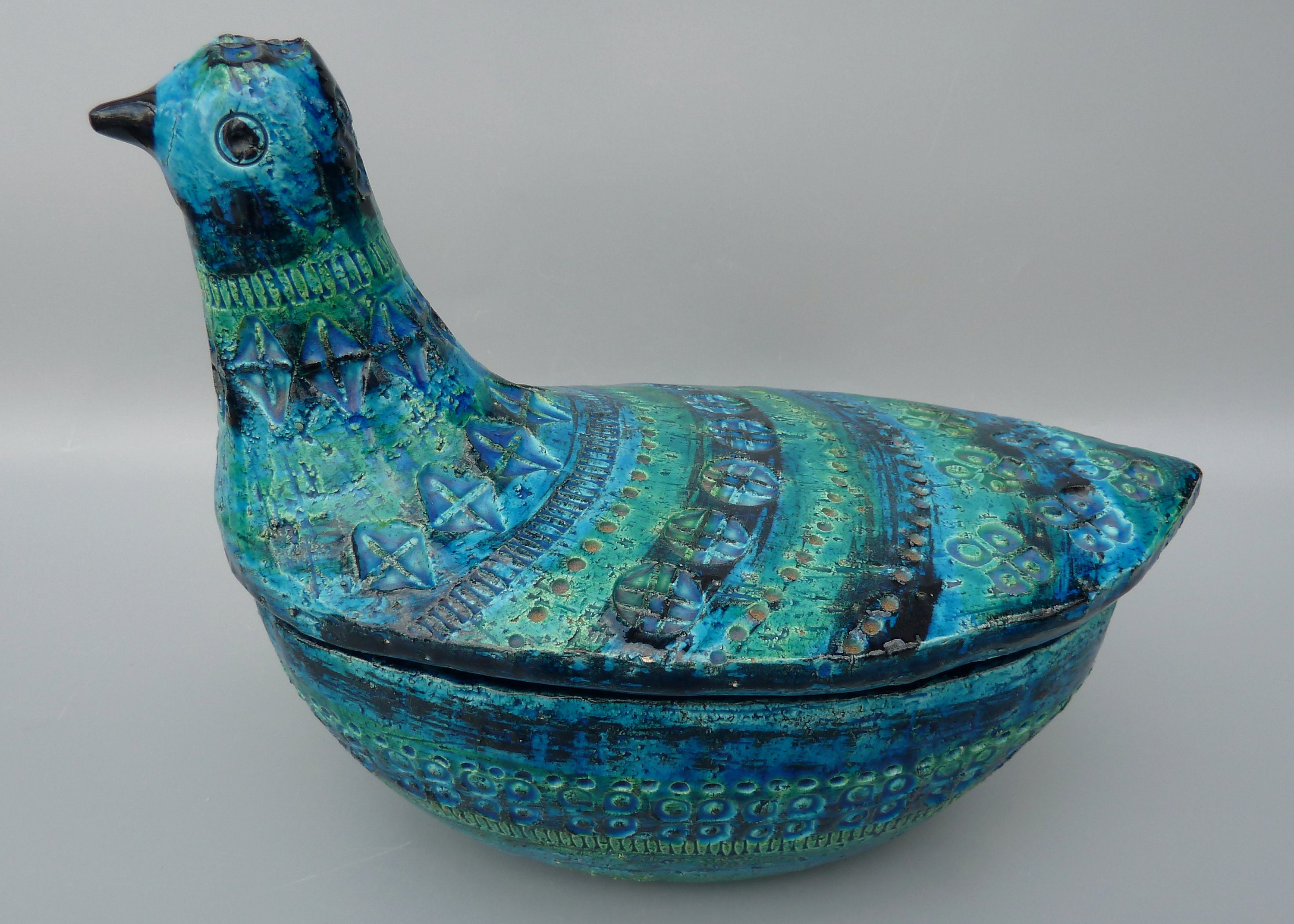 Bitossi Rimini Blue Bird Box, Bitossi Box, Bitossi Bird Box