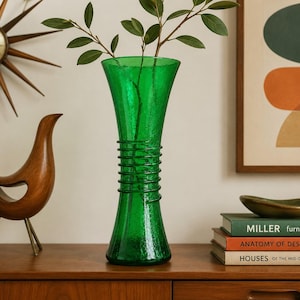 Blenko Spiral Vase - Etsy