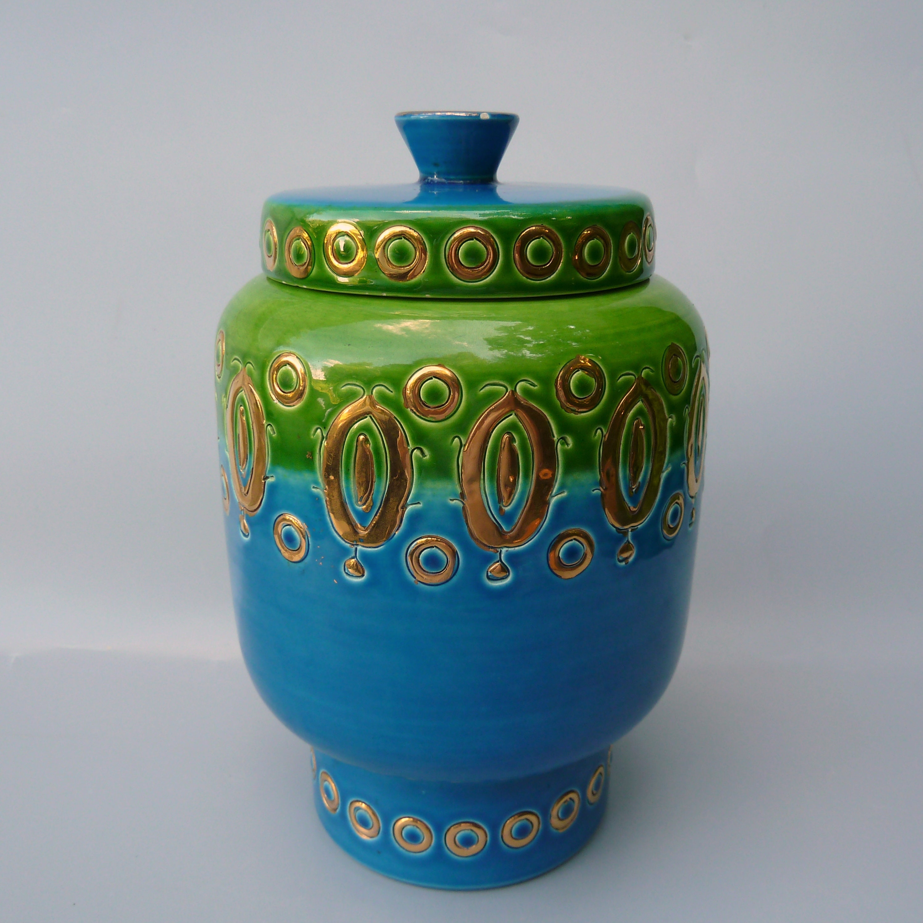 Bitossi Ceramic Vase,bitossi Rosenthal Netter Vase,aldo Londi