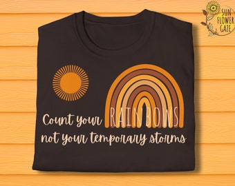 Positive Quote Shirt, Enjoy The Little Things, Minimalistic T-Shirt Designs, Radical Empathy Clothing, Mental Health Tee