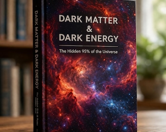Libro electrónico sobre materia oscura / Guía de energía oscura / Libro sobre secretos del universo / Cosmología en PDF / Libro de ciencia espacial / Descarga digital de astronomía