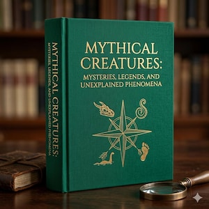 Mythical Creatures Book | Fantasy Legends Guide | Paranormal Creatures Ebook | Dragons Unicorns Mythology | Folklore Digital Download