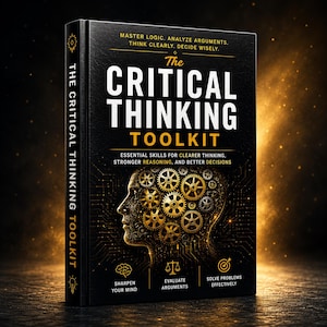 Kit di strumenti per il pensiero critico (PDF) / Guida alla logica e al ragionamento / Abilità decisionali / Quaderno di esercizi per la risoluzione dei problemi / eBook sull'analisi critica