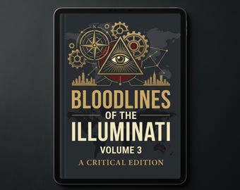 Guía de Linajes Illuminati Volumen 3 / Libro electrónico sobre conspiraciones en PDF / Notas sobre sociedades secretas / Guía de historia oculta / Libro de documentos de investigación