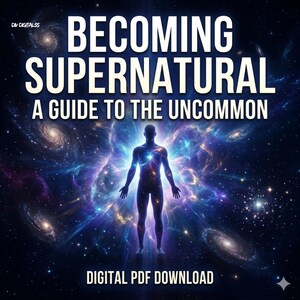 Guía resumida para convertirse en sobrenatural / Libro electrónico de autoayuda / PDF sobre transformación mental / Notas sobre crecimiento espiritual / Libro de desarrollo personal