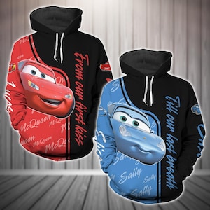 Limited Mcqueen Hoodie - Lightning Mcqueen Fan Hoodie - Cars