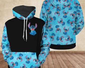 Stitch Hoodie, Lilo And Stitch Shirt, Funny Cartoon Movie Shirt, Disneyland Trip Shirt, Magic Kingdom Merch, Gift For Disney Fans