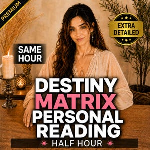 Destiny Matrix Reading - Födelsehoroskopets numerologiska analys, livsstig och själslig syftesguide