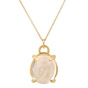 Laguna Enhydro Quartz Necklace - 14k gold