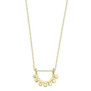 Dainty Sunrise 14K Gold Necklace