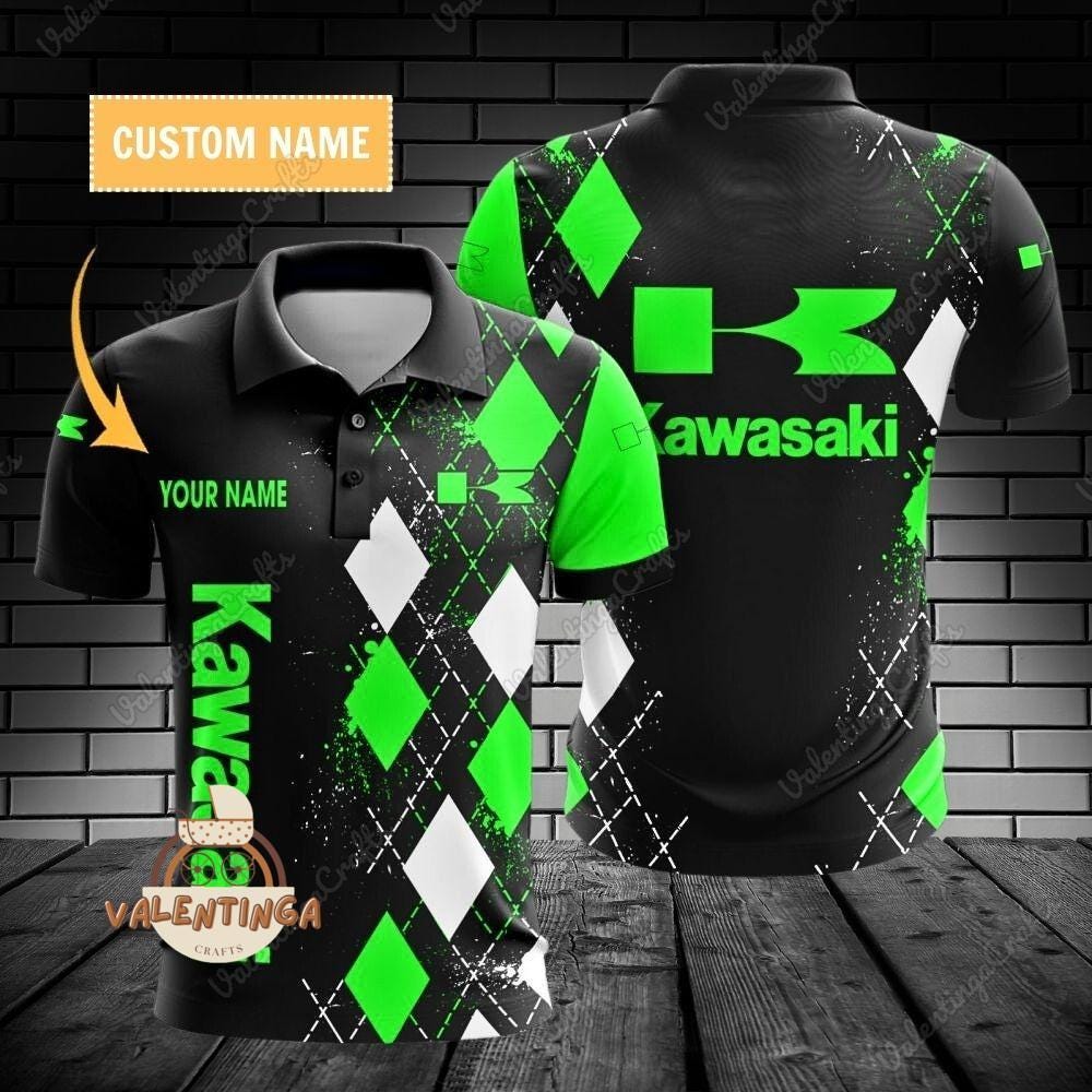 Kawasaki polo shirt Etsy Mexico