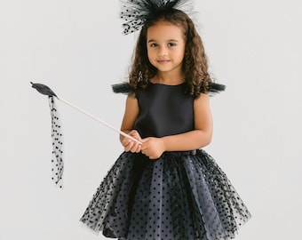 Cartamodello per costume di Halloween da bambina, gonna e top in tulle da fata, cartamodello per cucito in PDF per bambini, cartamodello per costume da fata