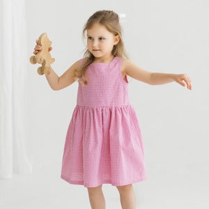 PDF Sewing pattern for sleeveless summer dress , For 0-6 year old kids, Toddler dress sewing pattern, Baby dress sewing pattern,