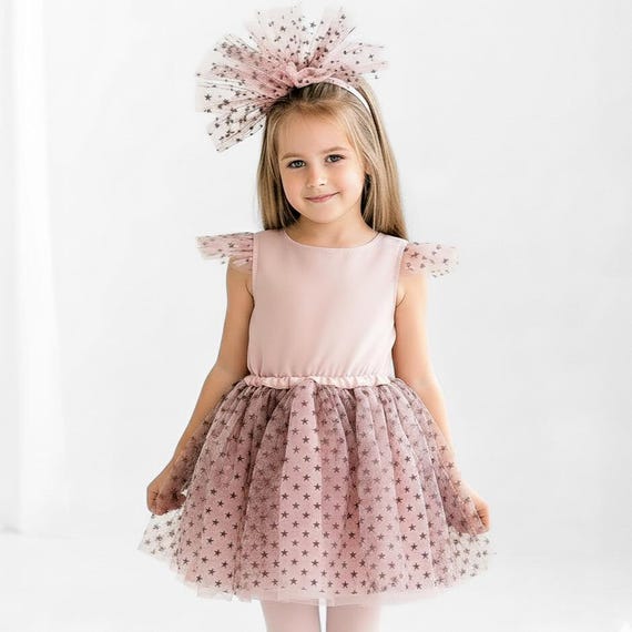 Fairy Costume Tulle Skirt and Top With Short Tulle Sleeves Sewing