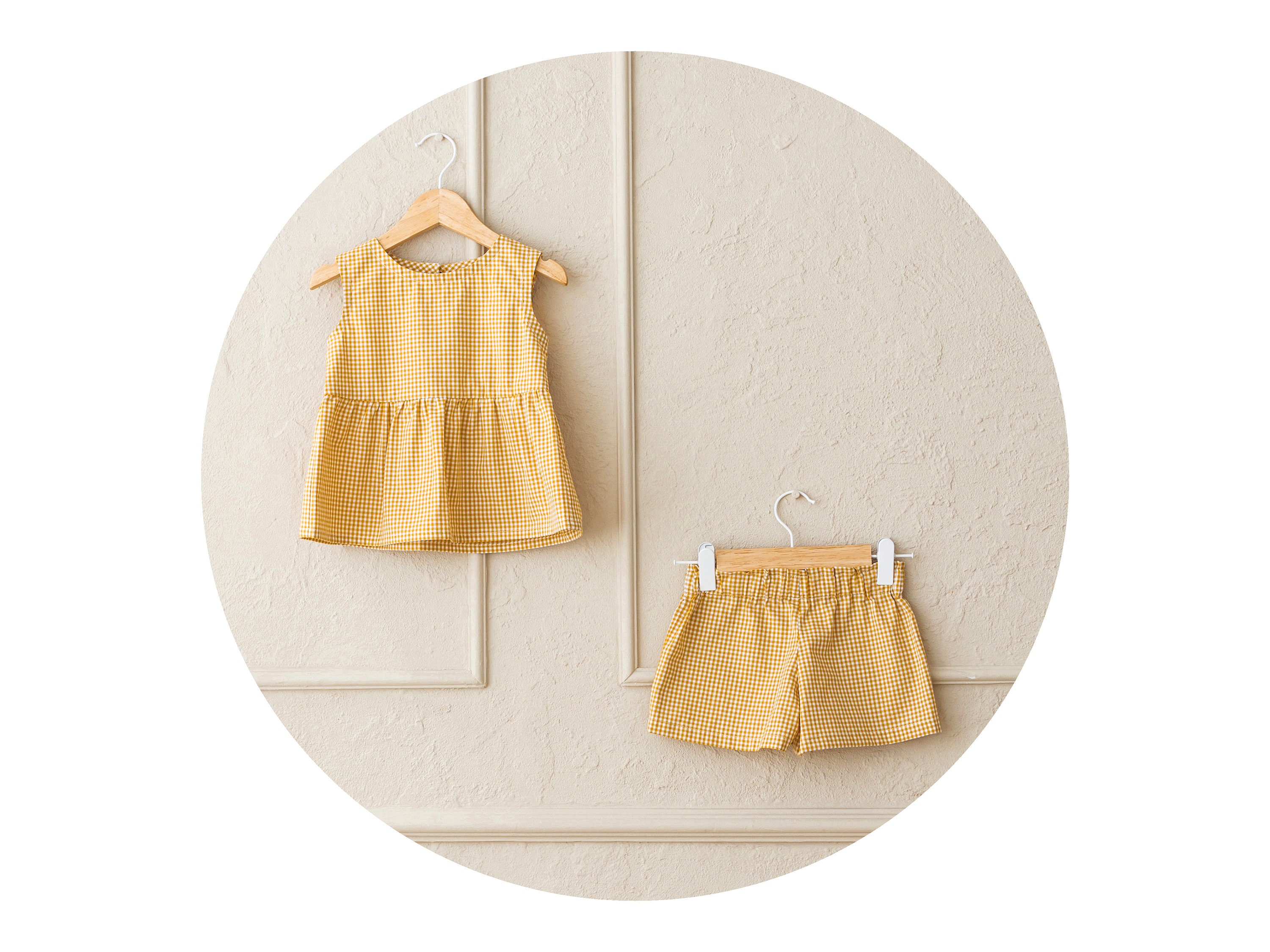 Toddler F25 Stitch Detail Long Sleeve Top and Shorts Set (1-6y) - 3 Colors