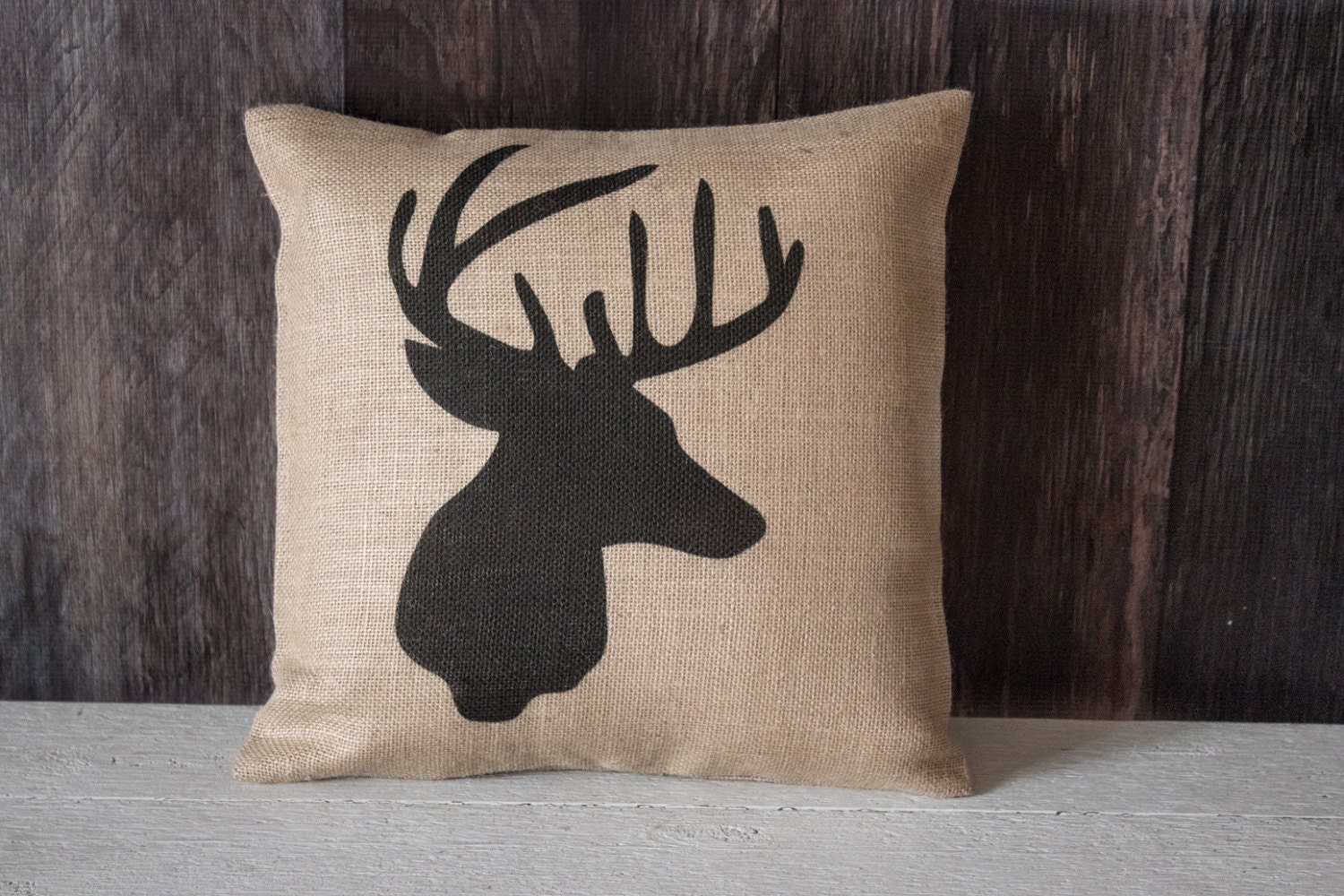 Deer Shadow 18x18 Pillow