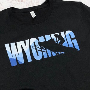 Wyoming Snowmobiling t-shirt image 4