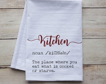 Kitchen definition premium tea towel
