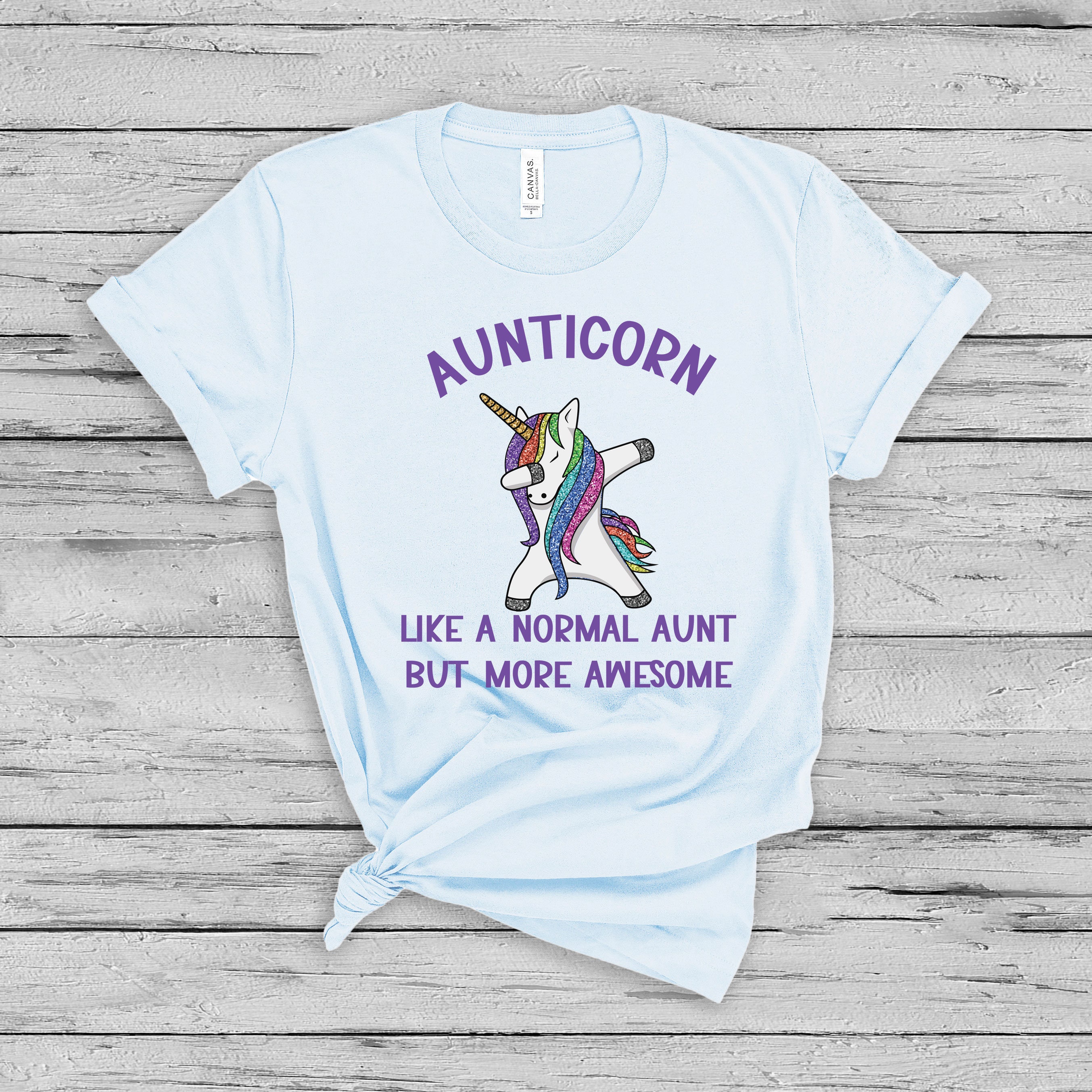 T-Shirt - Funny Glitter Unicorn shirt 