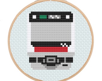 Keiyo Line E233 Series Train Cross Stitch Pattern PDF