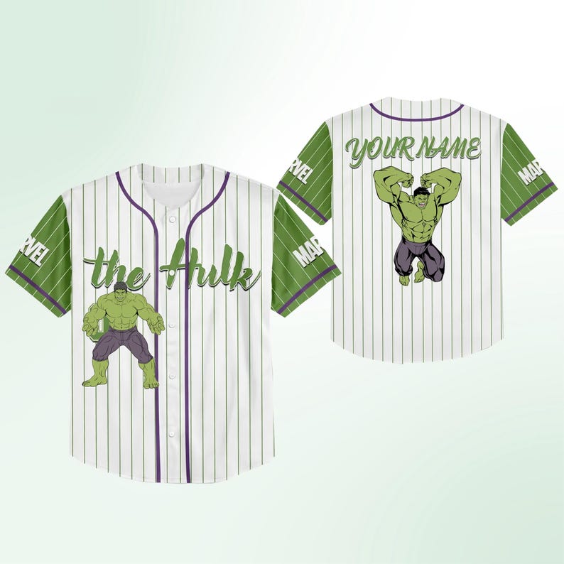 Custom Name and Number Marvel Jersey, Personalized Baseball Shirt with Captain America and Iron Man, Comic Book Jersey Shirt