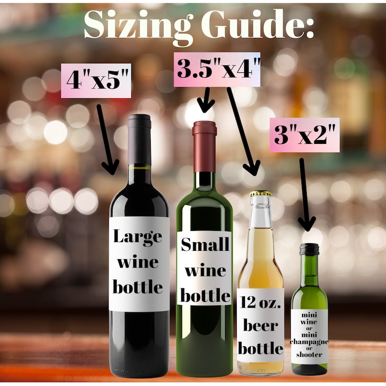 Pairs Well With Marriage Wedding Wine Label Custom Gift Etsy