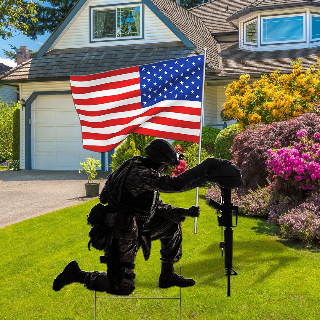 Veteran Day Yard Sign Veteran Day Honoring All Who Served - Etsy