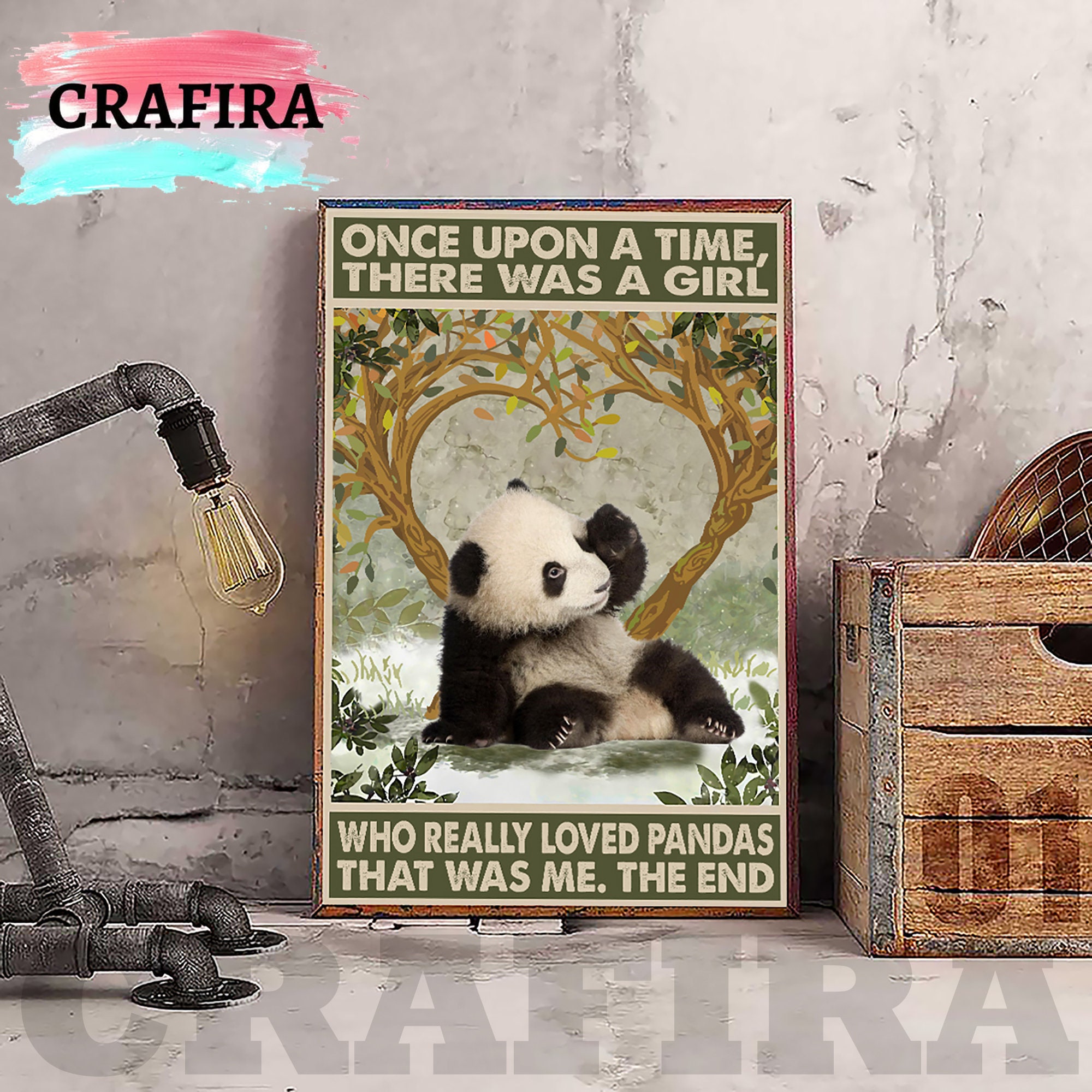 Samarbejdsvillig Aggressiv snak Giant Panda Poster - Etsy