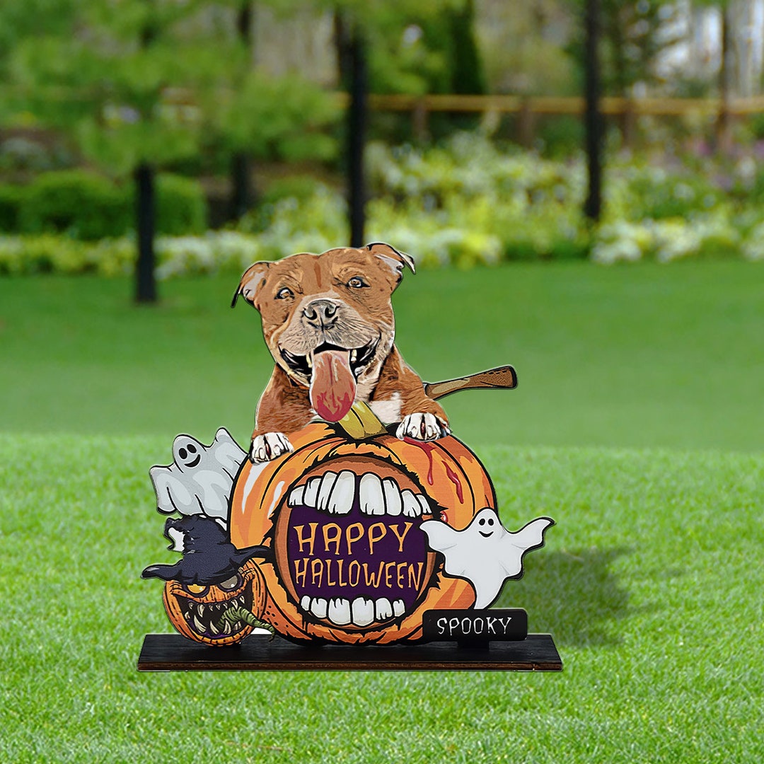 custom-dog-yard-sign-happy-halloween-dog-yard-sign-welcome-etsy