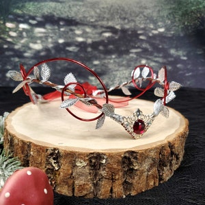 Custom Color Elven Crown - Fairy Tiara - Woodland Circlet Crown - Cosplay Headpiece