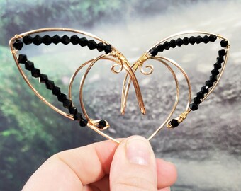 Simple Jeweled Ear Cuffs, Gold Elven Ear Wrap, Choose your color