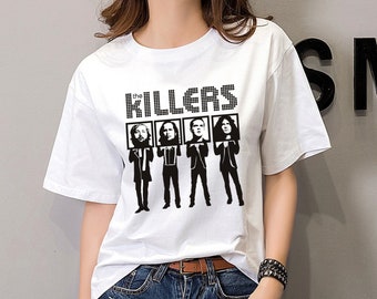 The Killers Album Cover Battle Born Tour 2014 Black T Shirt New Official Band