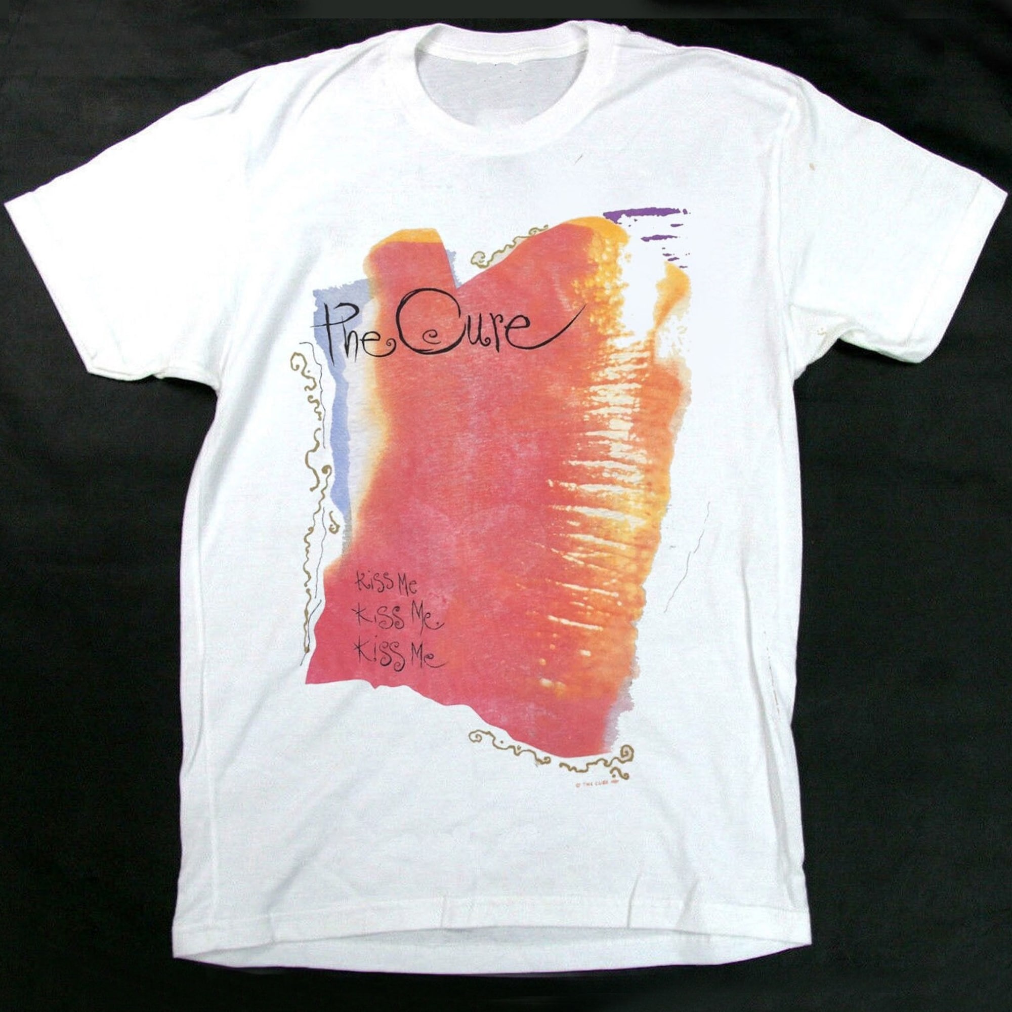 Discover The Cure Kiss Me Vintage 80s Shirt