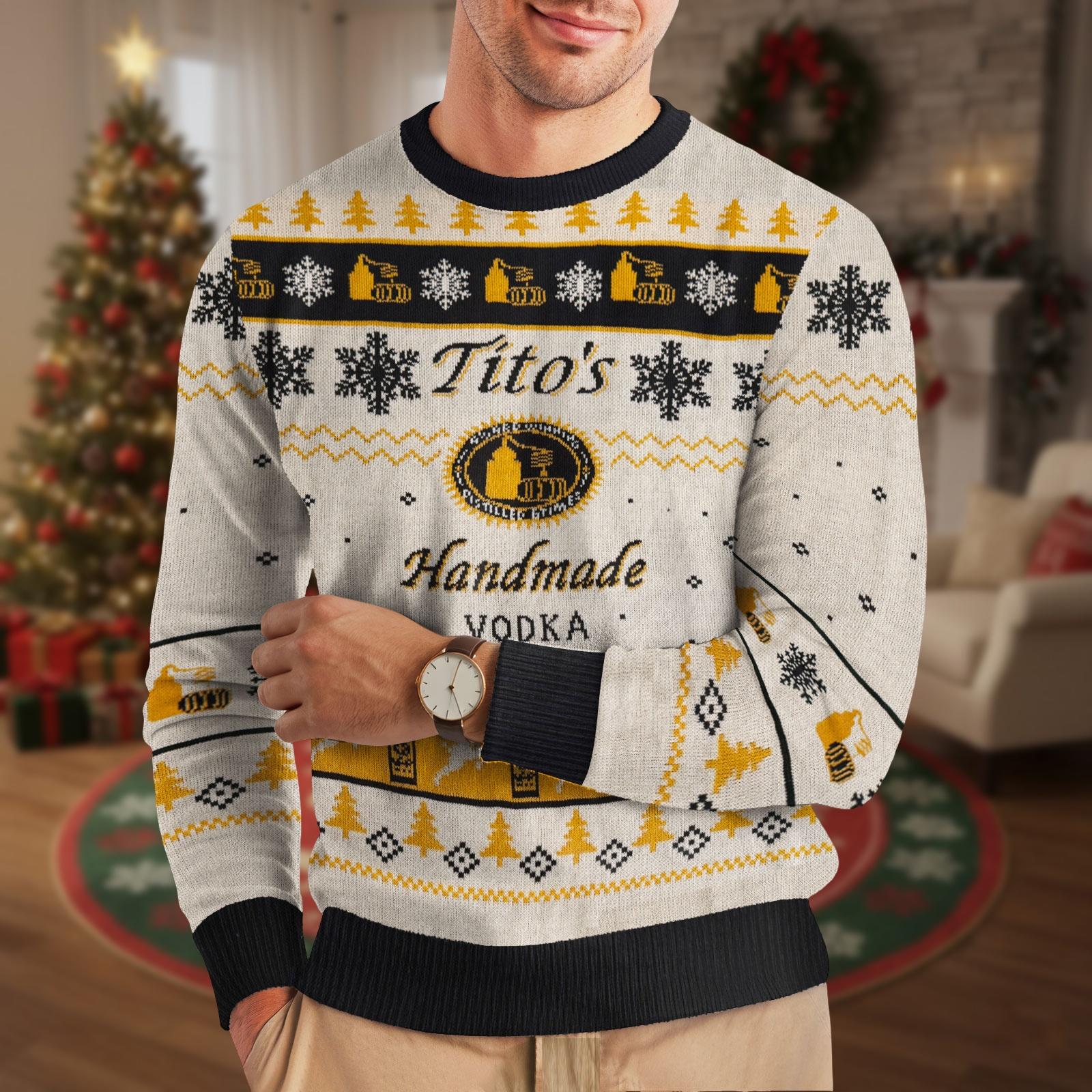 Liquor Ugly Christmas Sweater