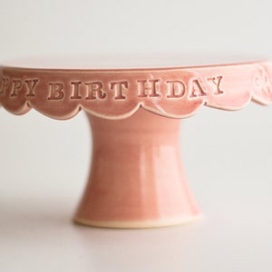 Cupcake Stand Happy Birthday Pink image 3