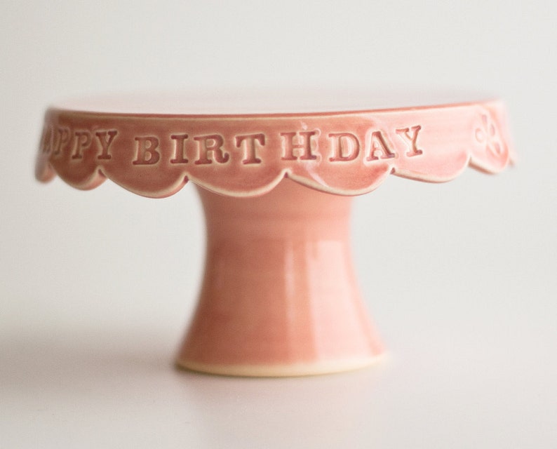 Cupcake Stand Happy Birthday Pink image 3