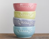 Vegan Dish - Prep bowls - Small dessert bowl - READY TO SHIP