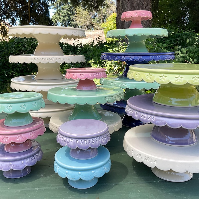 Personalized Cake Stand; Add THE BARNAS AUGUST 3, 2026