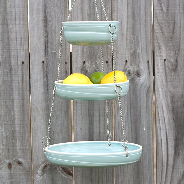 Hanging Fruit Basket - Color Options - MADE TO ORDER