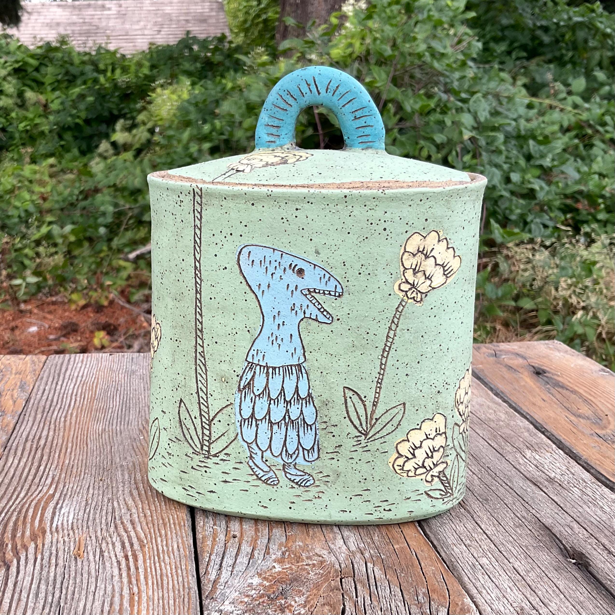 angry toddler guardian jar illlustrated story pottery