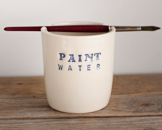 Paint Brush Water Cup
