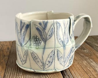 Adventure Mug - Porcelain - Coffee Mug - Pottery - 007