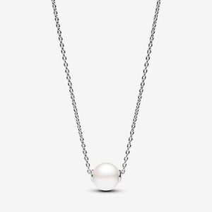 Treated Freshwater Cultured Pearl Collier Necklace 45cm