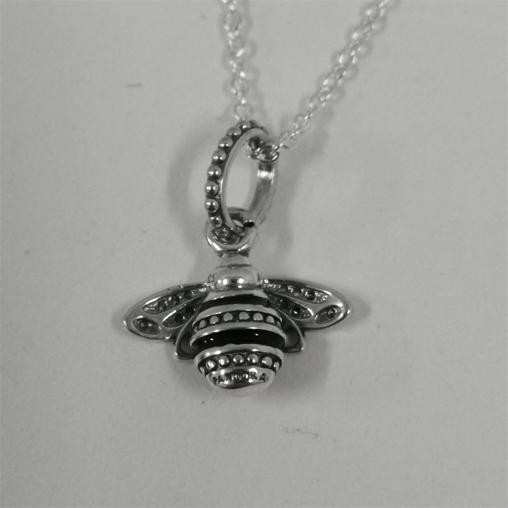Pandora Sparkling Queen Bee Necklace Set 60cm Etsy