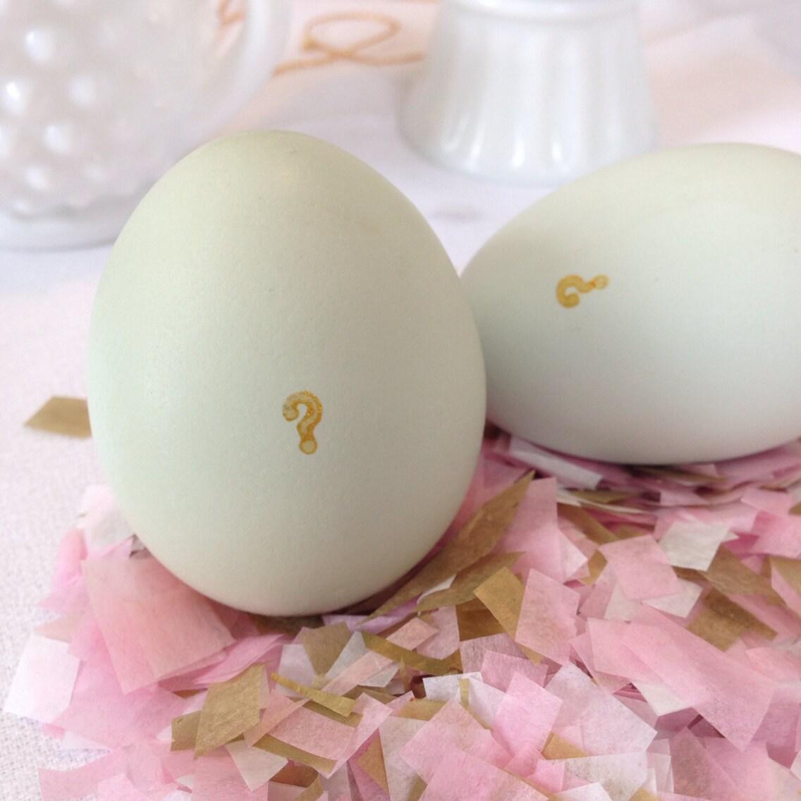 Gender Reveal Confetti Eggs cascarones Etsy