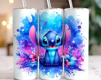 Disney Lilo and Stitch inspired 20oz Hot and Cold tumbler | unique gift | personalised | Sublimation
