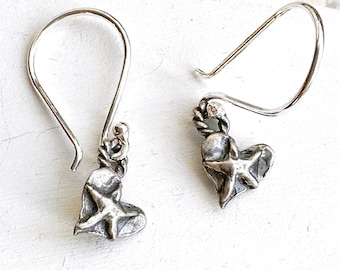 Artisan Tiny Cross Charm Sterling Silver Earrings Sundance Style