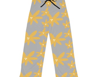 Women's Flower Design Pajama Pants (AOP)