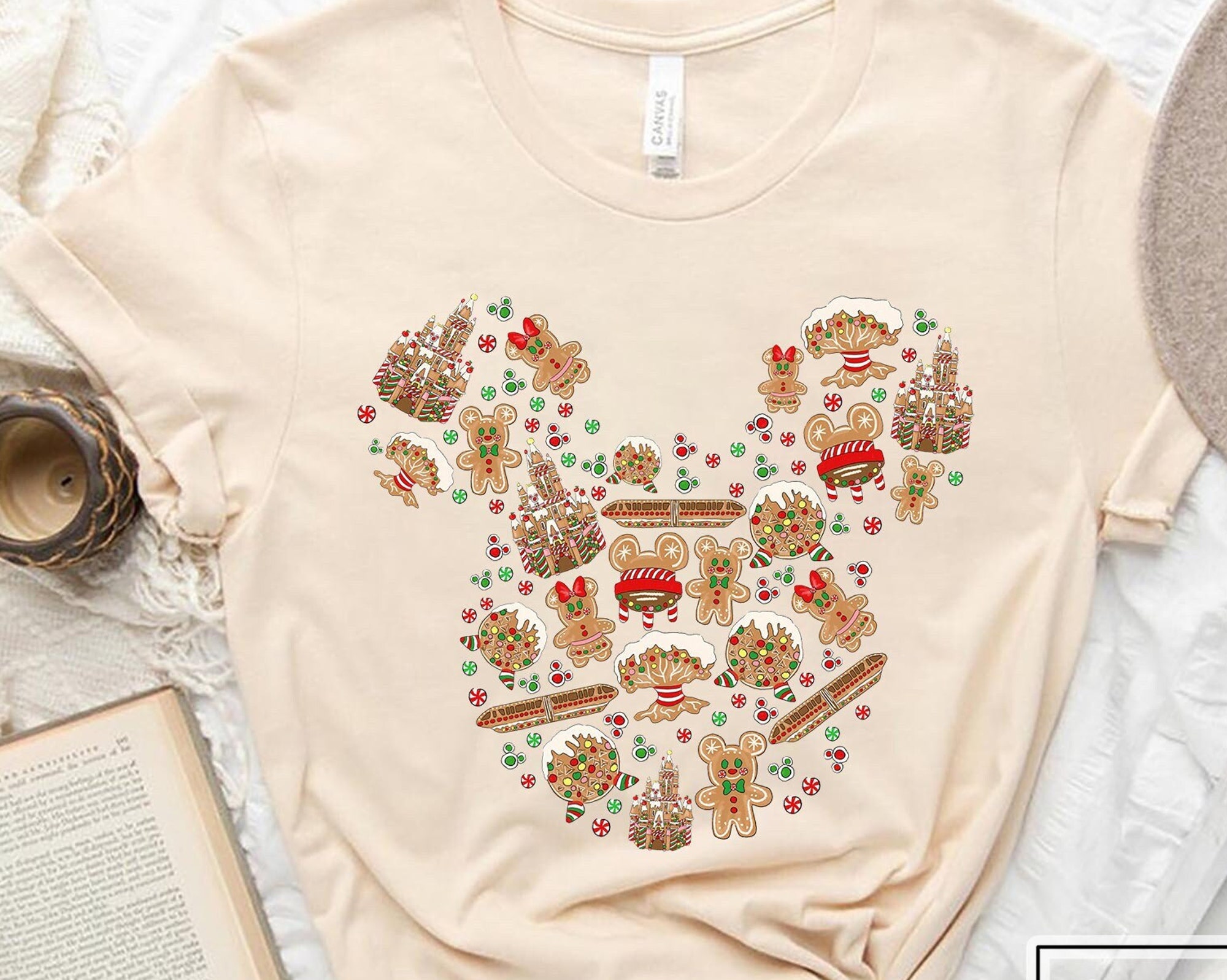 Discover Gingerbread Disney Shirt, Disney Christmas Shirt