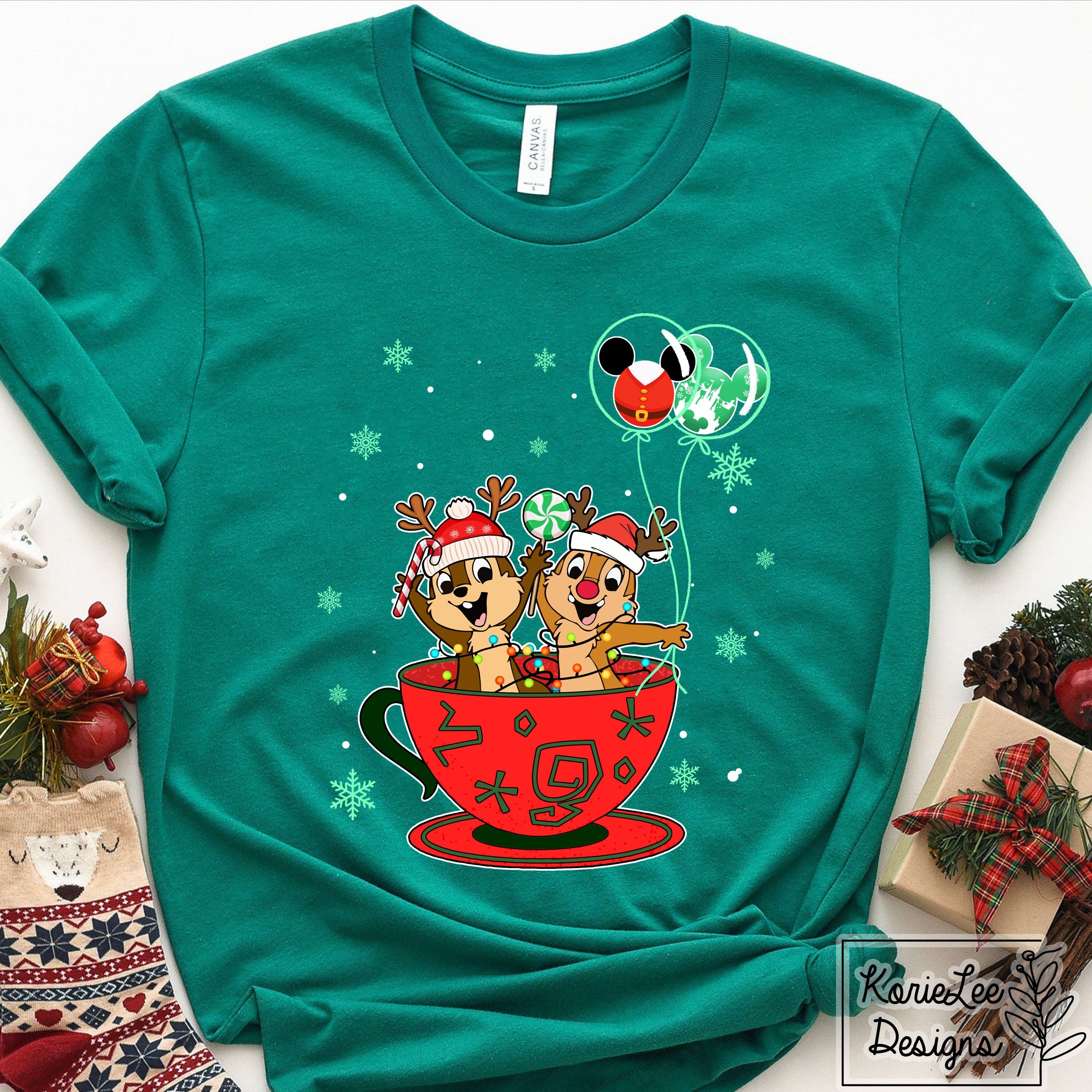 Discover Chip and Dale Christmas shirt, Double Trouble Shirt, Kids Disney Shirt